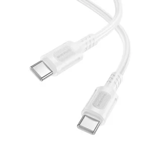 Кабель Borofone BX111 Feliz 60W charging data cable C to C [White]